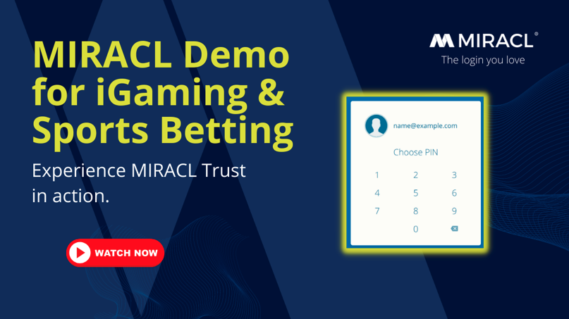 MIRACL Demo for iGaming & Sports Betting