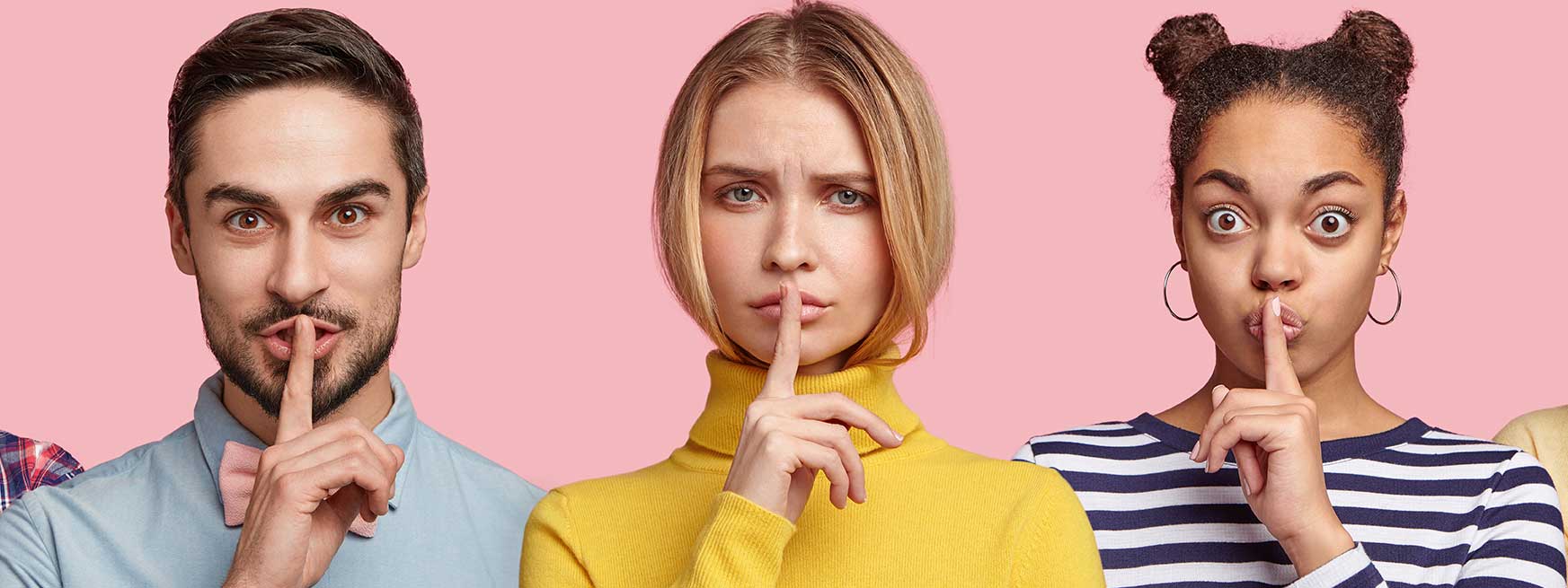 Three People Keeping A Secret